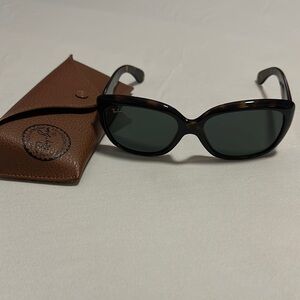Ray-Ban Tortoise Shell Sunglasses with Case